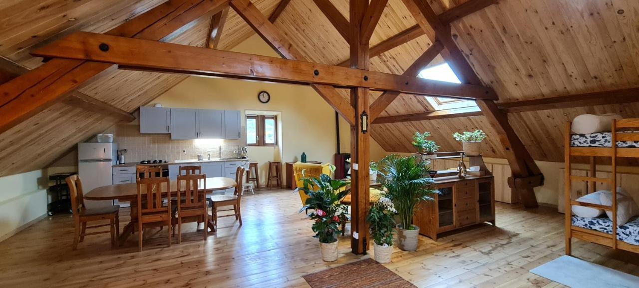 Loft Mansarde Du Train Jaune Avec Vue Sur Les Montagnes Saillagouse Exteriér fotografie