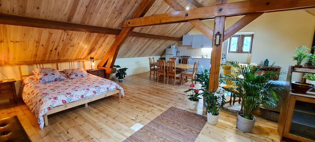 Loft Mansarde Du Train Jaune Avec Vue Sur Les Montagnes Saillagouse Exteriér fotografie